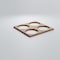 Ekena Millwork Extra Small Wembley Decorative Fretwork Wood Wall Panels, Red Oak, 7 3/8"W x 7 3/8"H x 3/8"T WALW08X08X0375WEMRO - alternate 3